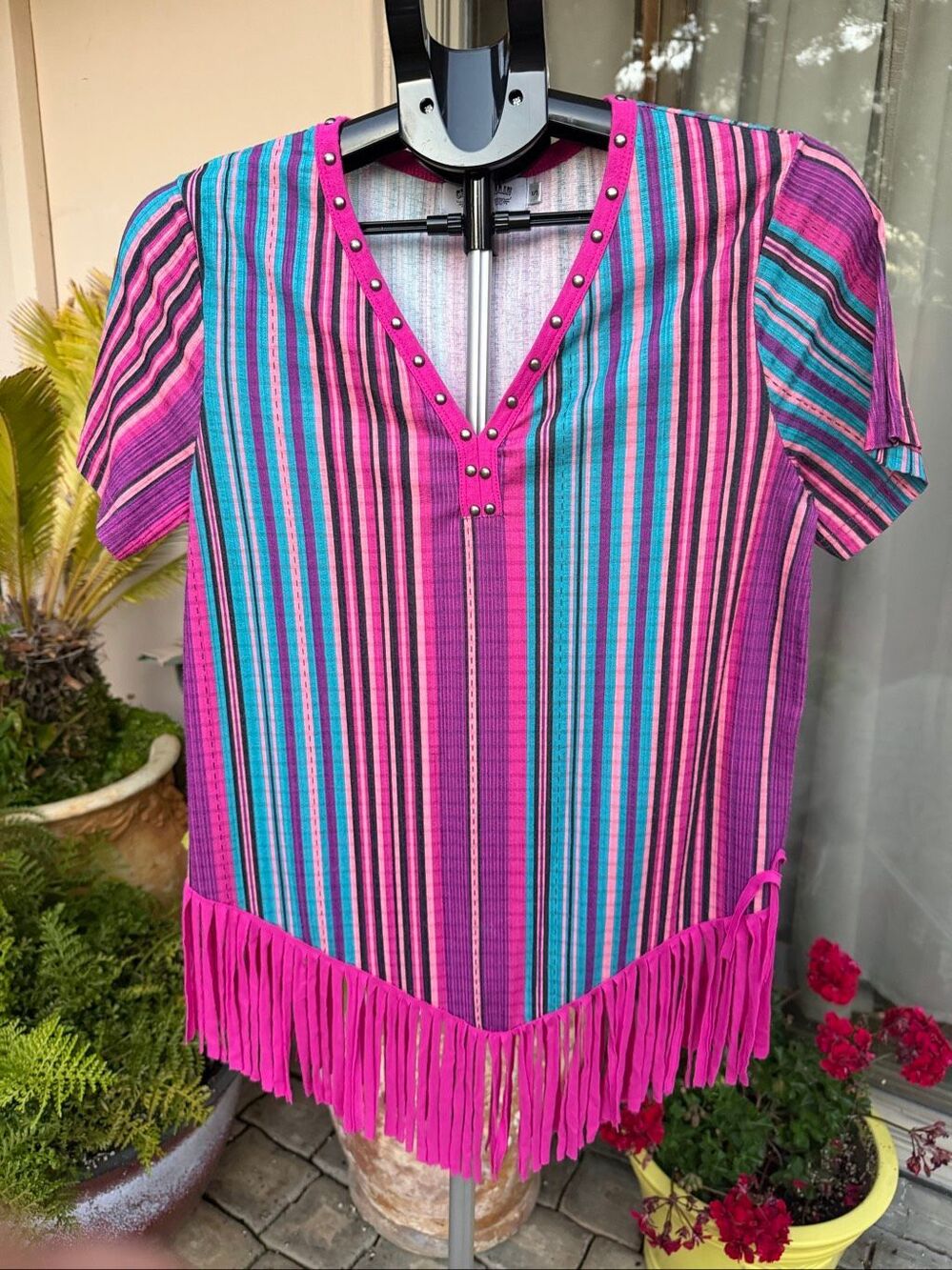 Crazy Train fringe top